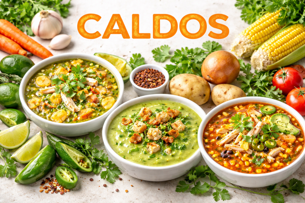 receita de caldos - Fonte: Imagem gerada por IA (DALL·E / ChatGPT)