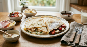 Receita de Massa Caseira: Guia Passo a Passo Fácil e Rápido Receita de Massa de Crepe Simples e Perfeita - Fonte: Imagem gerada por IA / Gemini