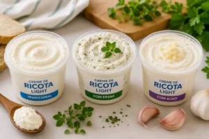 Creme de Ricota Light Caseiro: Mais Cremoso e Saudável Pequenas mudanças transformam completamente o sabor da receita. - Fonte: Imagem gerada por IA (DALL·E / ChatGPT)